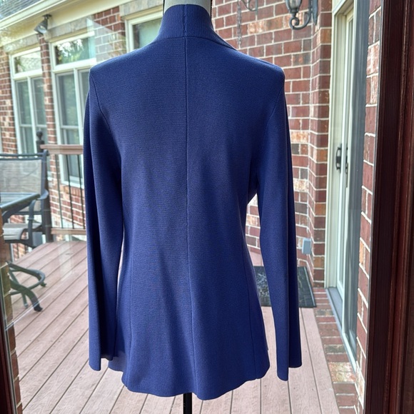 Eileen Fisher Silk Cardigan Waterfall Knit Cascade Sweater - Picture 8 of 10